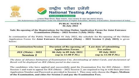JEE Main 2022 Registration For Session 2 Ends Today, Admit Card Soon at ...
