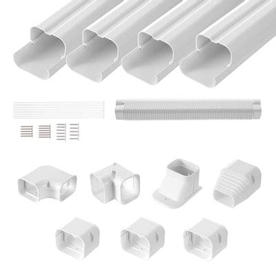 Air conditioner line set cover tubing kit 0 - 5-Inch-Tall Air ...