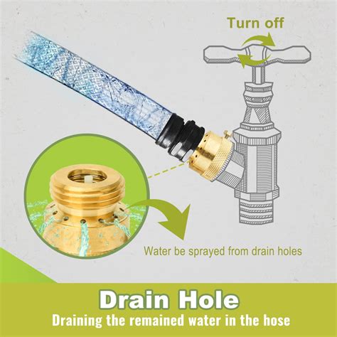 SUNGATOR Anti Siphon Valve, 6-Pack Hose Bib Vacuum Breakers Set, 3/4 ...