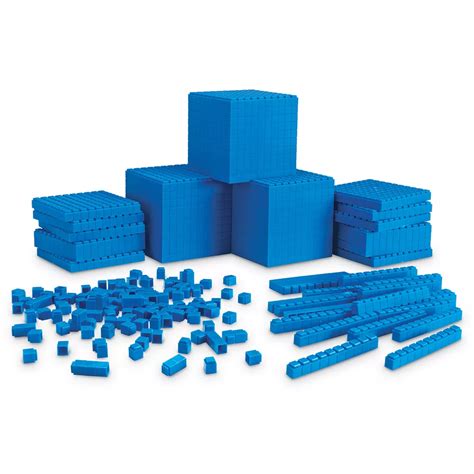 Learning Resources 141-Piece Interlocking Base Ten Starter Set