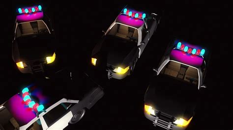 Animated Police Lights And Sirens