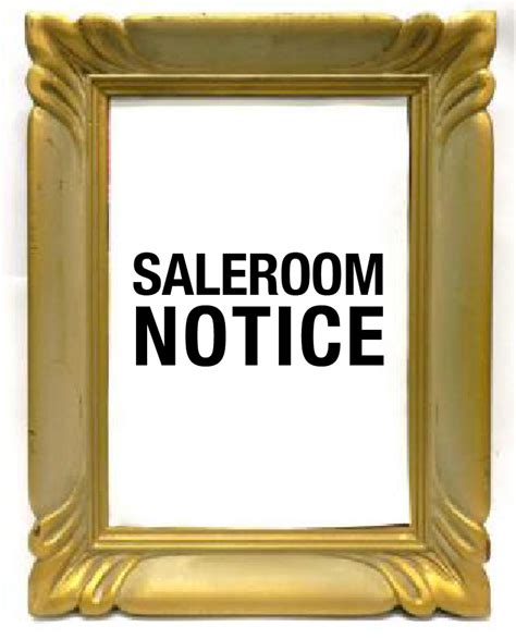 Lot - Saleroom Notice