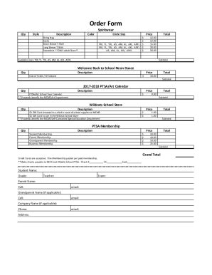Fillable Online www.signnow.comfill-and-sign-pdf-form59040Spirit Wear ...