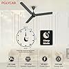 Polycab Wizzy Plus 1200mm 5-Star BLDC, Remote Ceiling fan for Living ...