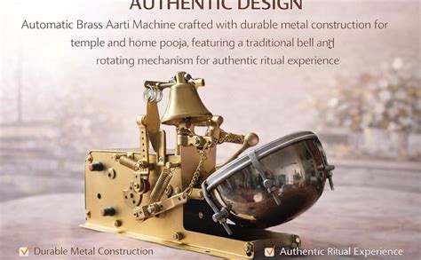 Automatic Brass Aarti Machine for Temple & Home Pooja | Electric Aarti ...