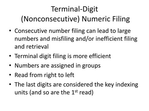 Image result for Numeric Filing System