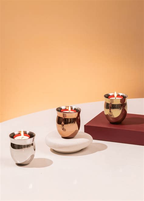 Shikora Tea Light Holders - Set of 3 – Gado Living