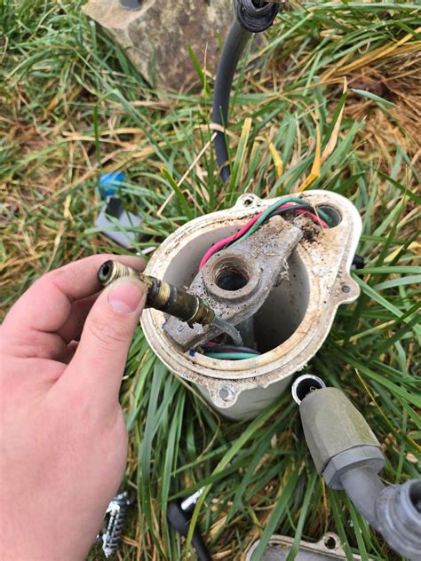 Well pressure switch not shutting off after replacement, pressure way ...