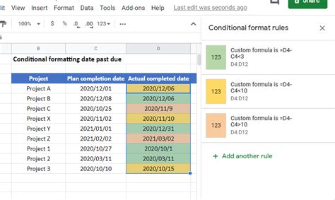 Image result for Conditional Formatting Excel Dates Overdue