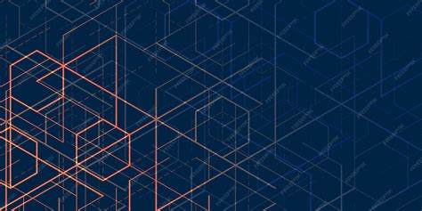 Abstract Geometric Lines Vector Background Technology 的图像结果