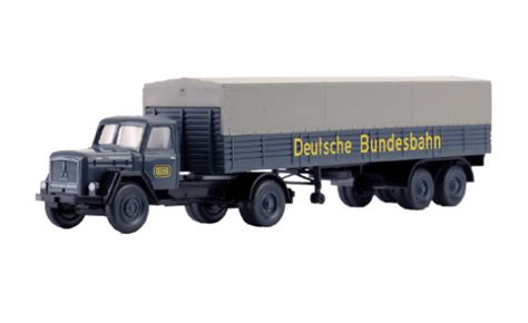 Set Bahn auf der Straße Nr. 1, DB - Deutsche Bundesbahn , Magirus-Deutz ...