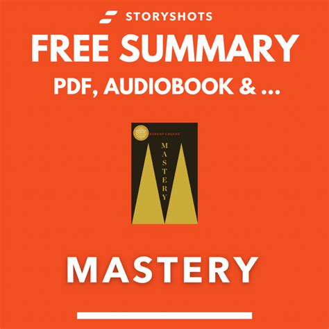 Mastery by Robert Greene Summary and Analysis