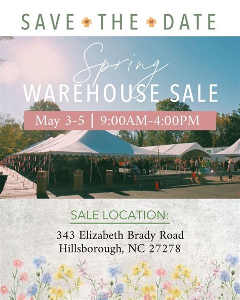 Spring Warehouse Sale, VIETRI Outlet Store, Hillsborough, 3 May to 5 ...