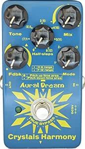Aural Dream Crystals Harmony Guitar Pedal with 4 Modes Legend Delay ...