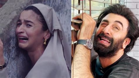 Ranbir Kapoor Recreates Alia Bhatt's Viral Crying Face Meme; Fans Quip ...
