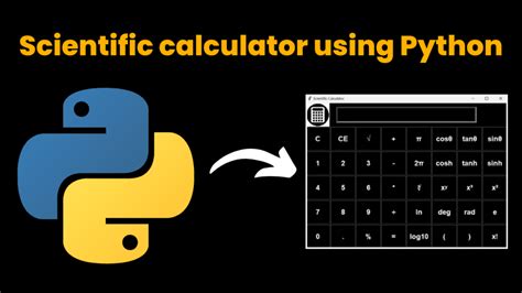 Scientific Calculator Code in Python 的图像结果