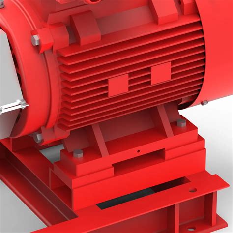 Lubi Pumps | End suction long coupled Motor driven Fire pumps (LBSE series)