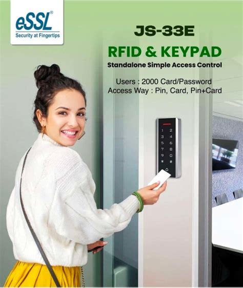 Essl JS-33E RFID Access Control System Ampletrails – Attendance Machine