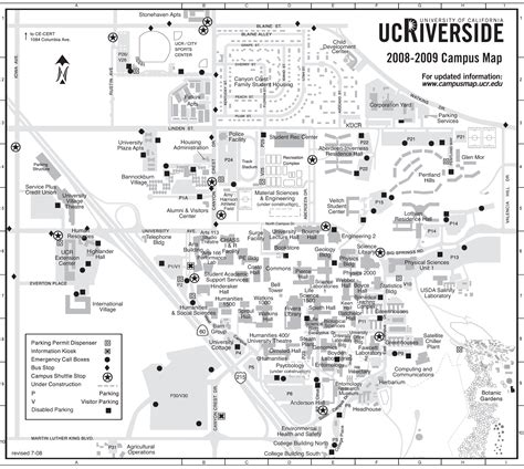 Ucr Campus Map • Mapsof.net