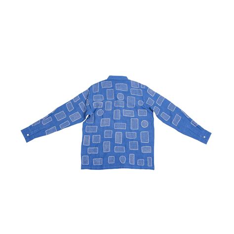 Indigo Kantha Embroidered Shirt – HARAGO