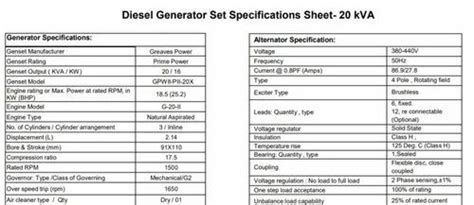 Greaves Diesel Generators - 62.5 kVA Greaves Power Sound Proof ...