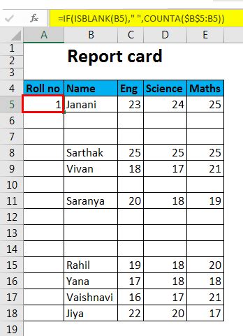 Excel Auto Number Tricks 的图像结果