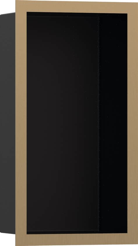 hansgrohe Accessories: XtraStoris Individual, Wall niche Matt Black ...