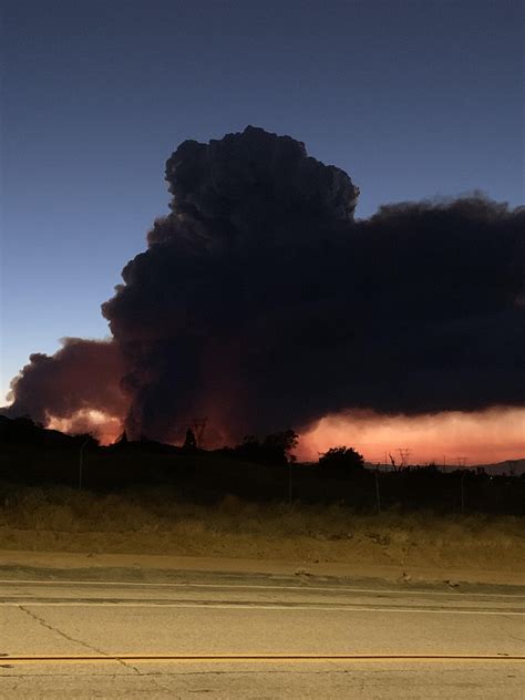 Photos: Lake Fire Smoke as Seen From Around Southern California – NBC ...
