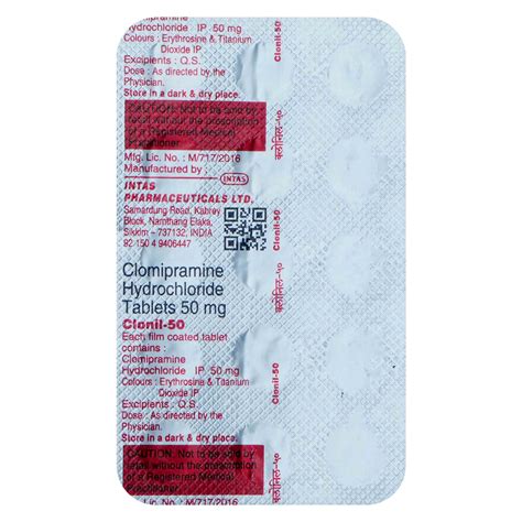 Clonil-50 Tablet | Uses, Side Effects, Price | Apollo Pharmacy