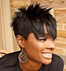 Spiky Black Hairstyles by 15 Fancy Hairstyles For Black Spiky Black Hairstyles