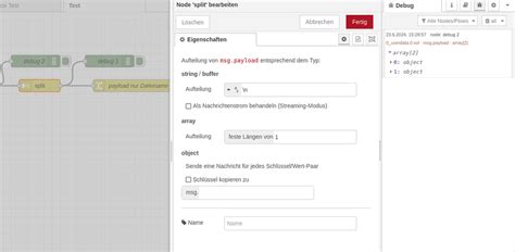Image result for Node-Red Split