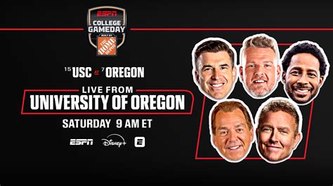 ESPN's College GameDay Built by The Home Depot returns to Oregon for a ...