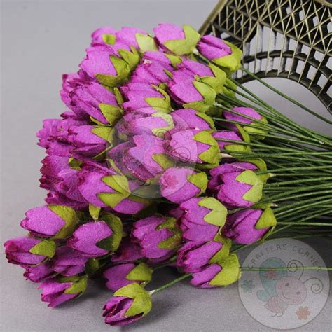 Purple - Mulberry Rose Buds – CRAFTERS CORNER