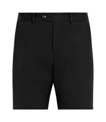 Chino-Shorts schwarz Slim Leg | Stretch-Baumwolle | SUITSUPPLY Deutschland