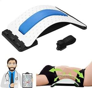 ALAMPAR Back Stretcher Chair & Car, Multi-Level Lumbar Support spine ...