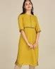 Buy Yellow Kurtas for Women by KARIGARI Online | Ajio.com