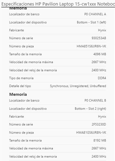 Image result for Memory Quick Check HP