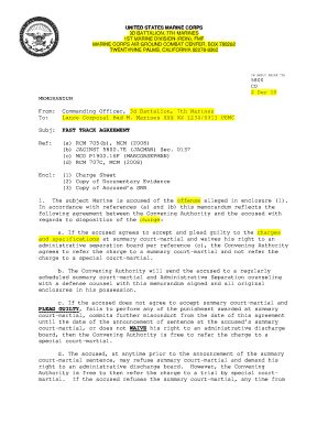 Fillable Online United states marine corps - Marine Corps Air Ground ...