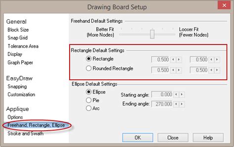 Rectangle Comp Settings 的图像结果