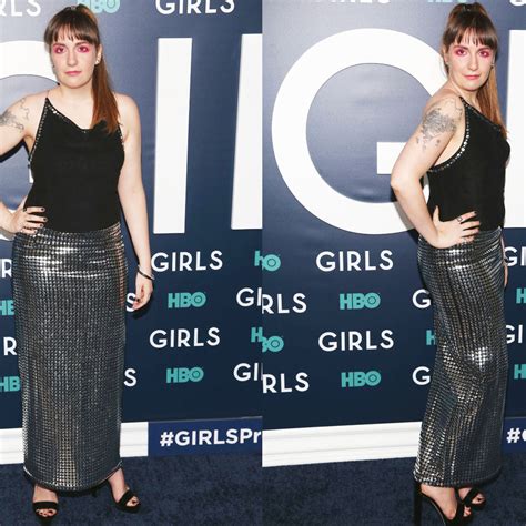 Lena Dunham Weight Lena Dunham Goes Goth, Dyes Her Hair Black For
