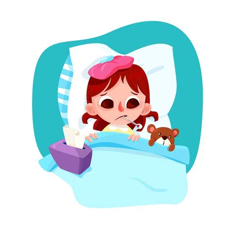 Sick child cartoon Images - Free Download on Freepik