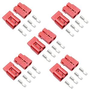 ANDCHIER 50A 8 Gauge Quick Connect Disconnect Battery Wire Connectors ...