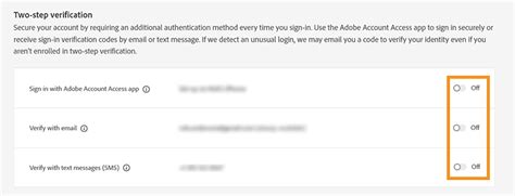 Secure your Adobe account
