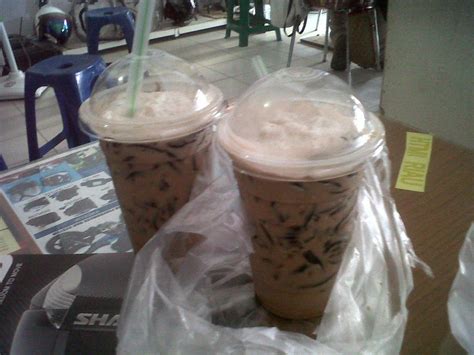 resep es cincau cappucino