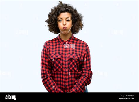 Image result for Woman Puff Out Cheeks Challenge