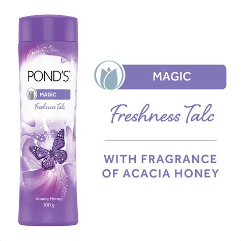 Pond's Magic Acacia Honey Freshness Talc Powder, 400 gm Price, Uses ...