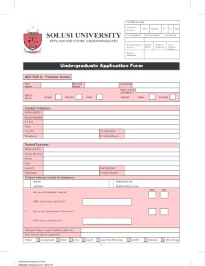 Solusi University Programmes Pdf - Fill Online, Printable, Fillable ...