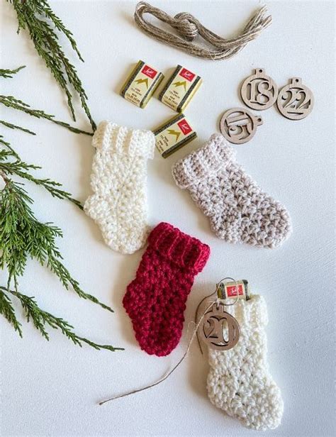 Image result for Crochet Mini Stocking Pattern