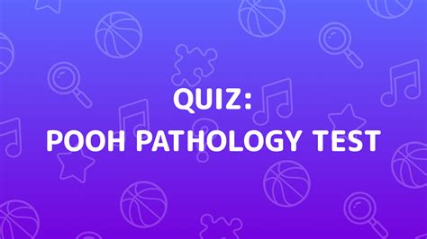 Pooh Pathology Test Quiz — play on 𝐏𝐥𝐚𝐲𝐠𝐚𝐦𝐚 (by David (Playgama))
