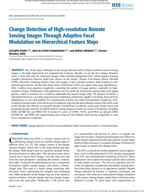 Image result for High Resolution Change Detection